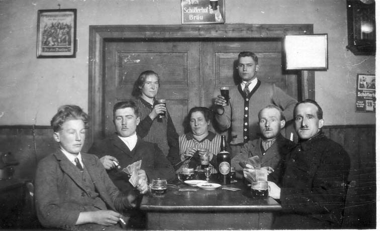Ritters Gasthaus bei Drings abgebrannt