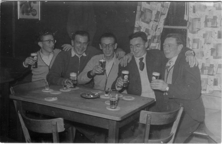 Gaststtte Schlutz Silvester 1957