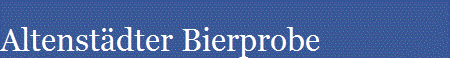 Altenstdter Bierprobe