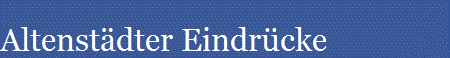 Altenstdter Eindrcke