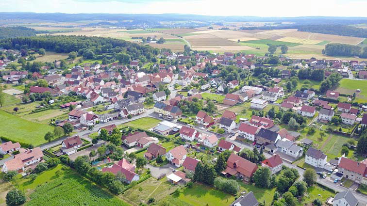 Altenstdt von oben 2017