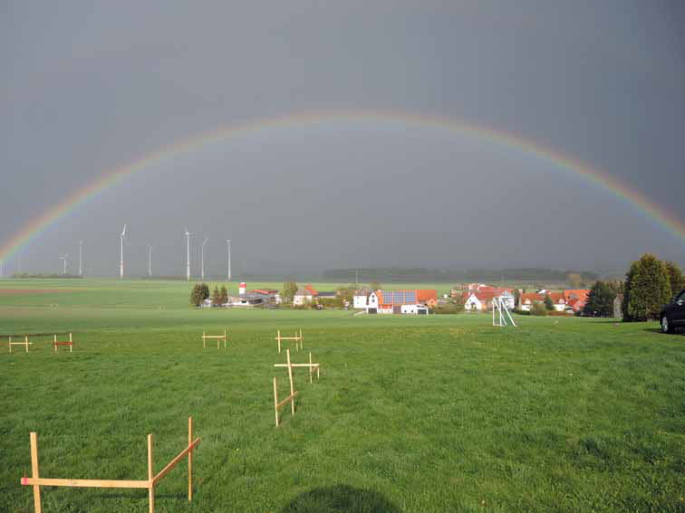 Altenstdt unter dem Regenbogen